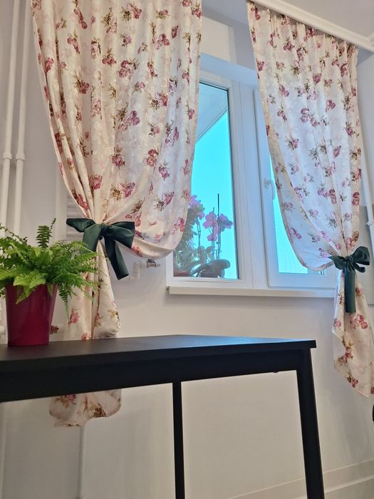 Draperie/Perdea bucătărie, stil Provence, doar pentru București