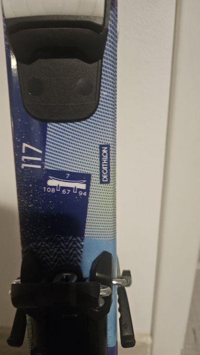 Skiuri copii wedze 117 cm