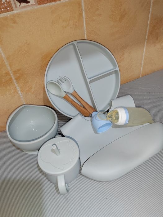 Bolalar uchun Silikon idish