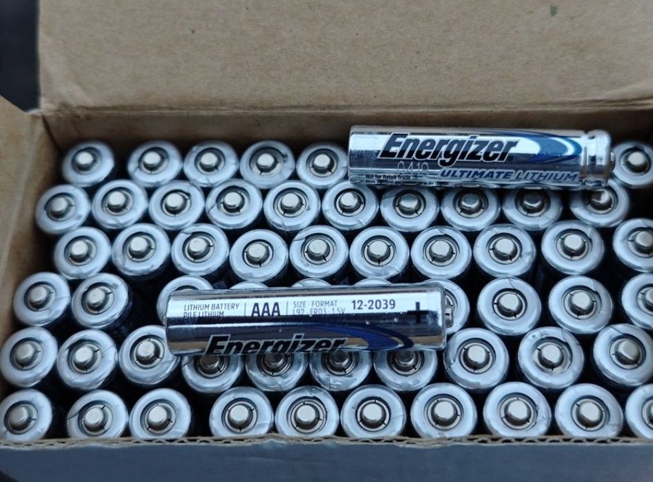 Батарейки Energizer lithium AAA для спутниковых GPS трекеров мизинчик