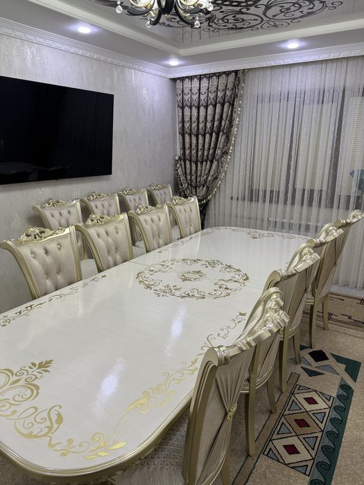 Стол стул 12 кишилик