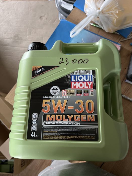 Масло моторное ликли моли молигенс заменой