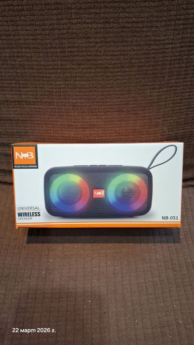 Блутут колонка NB-051 с Радио, USB, TF