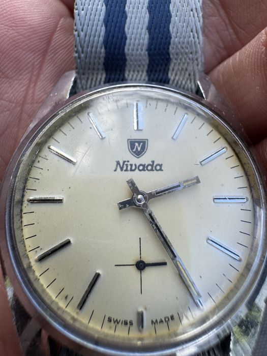 Vand/schimb Ceas mecanic Nivada Grenchen small seconds