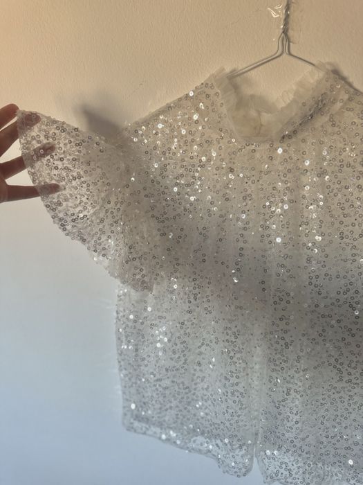 Блестяща блуза ZARA