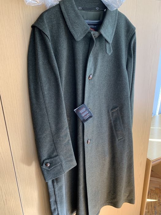 Вълнено Ново Мъжко палто от 100% Тиролска вълна произведено в Австрия