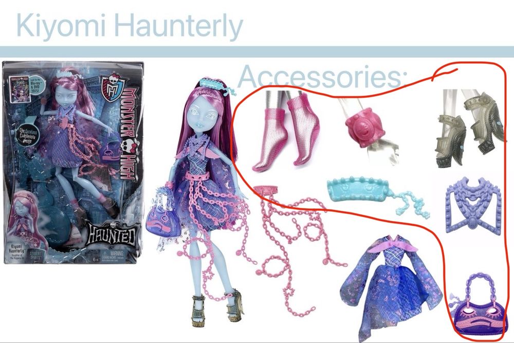 Аксессуары Монстр хай Monster high