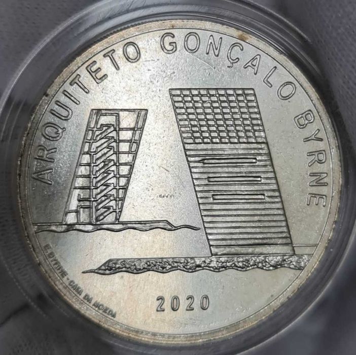 Сребърни монети Португалия 7,5 евро архитектура комплект 3 бр