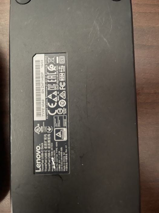 docking station Lenovo ThinkPad USB-C Dock