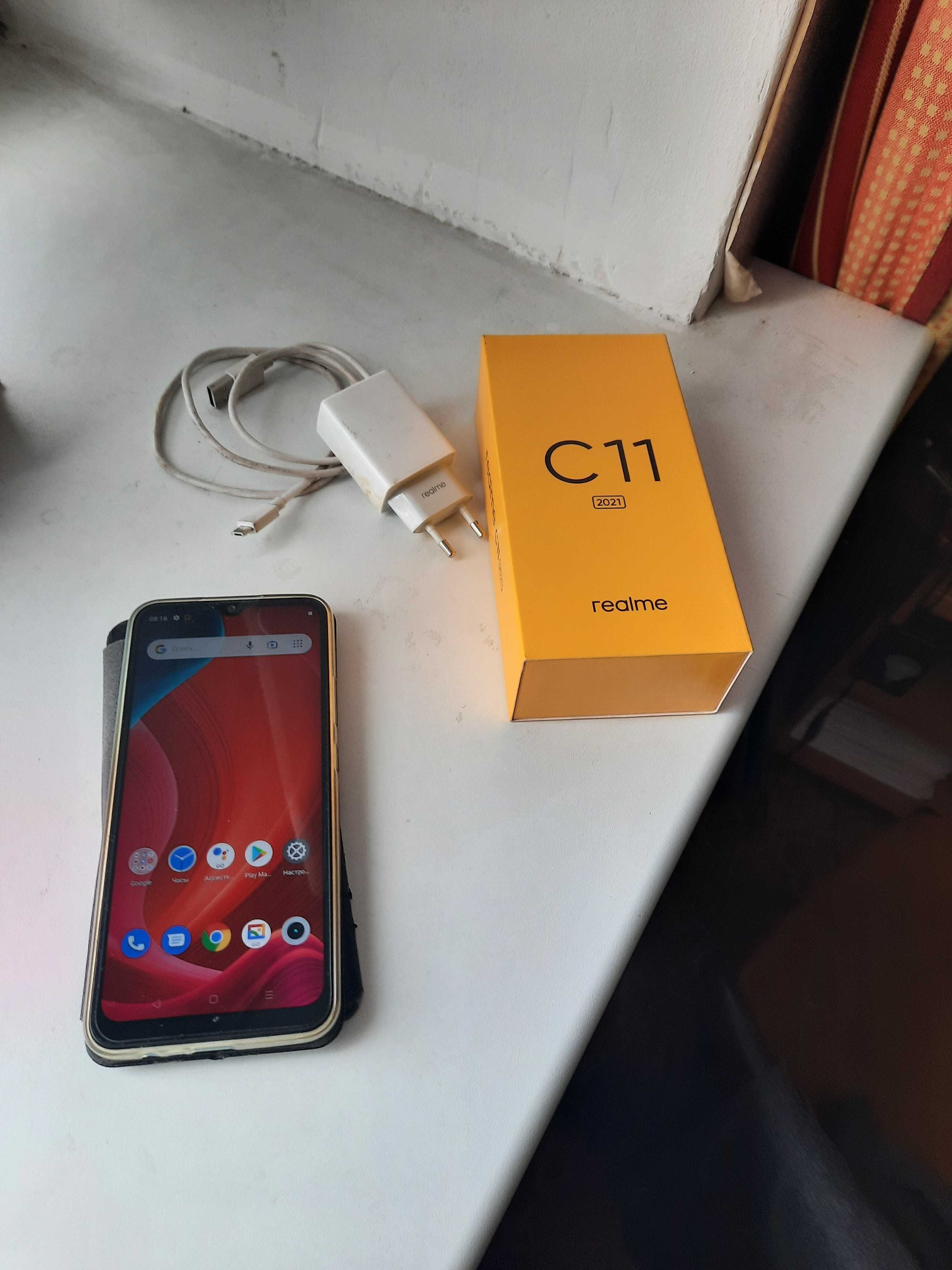 Смартфон Realme C11 2Gb/32Gb в отличном состоянии. Год выпуска 2021г.: 39  000 тг. - Мобильные телефоны / смартфоны Караганда на Olx