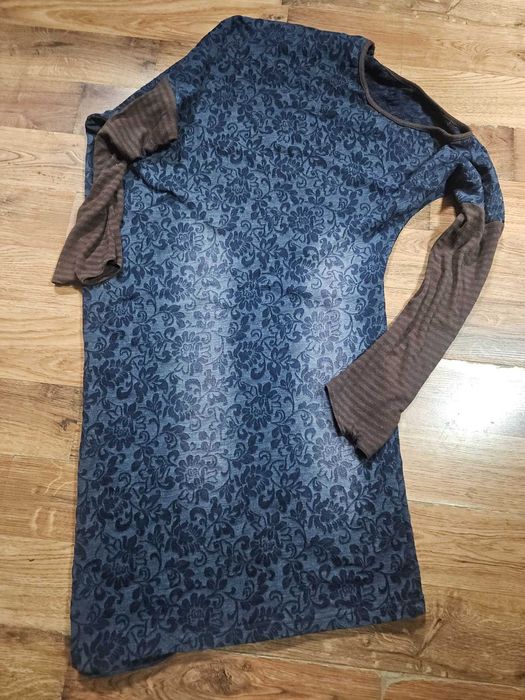 туника в син - кафяв цвят