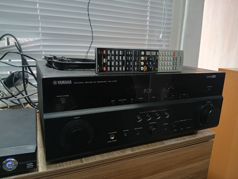 7.2 канален ресивър YAMAHA RX-V 767