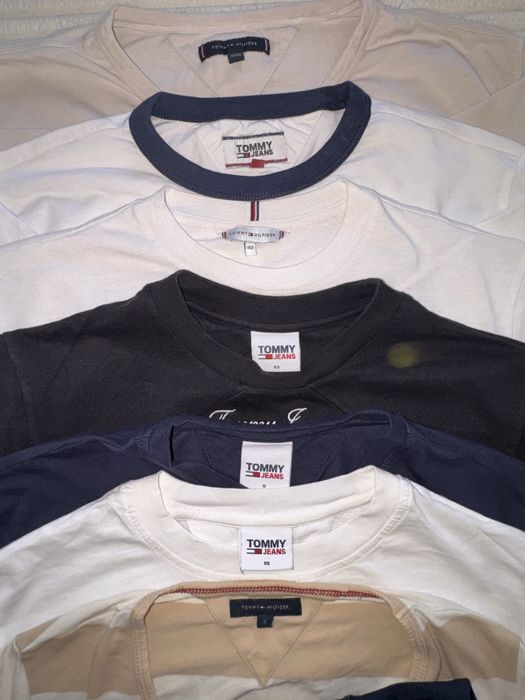 Оригинални тениски Tommy Hilfiger и Tommy Jeans + клин Tommy Hilfiger
