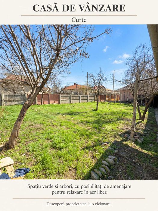 Casă de vânzare în Roșiorii de Vede – teren 611 mp, zonă centrală