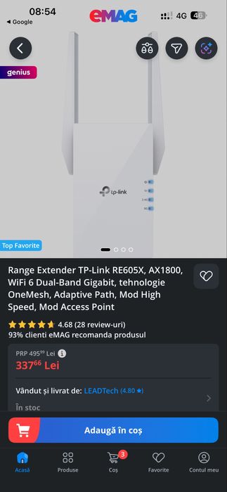 Tp-link wifi 6 router