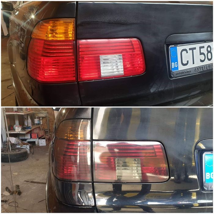 Затъмняване на авто стъкла,стопове,външен и вътрешен монтаж на фолио