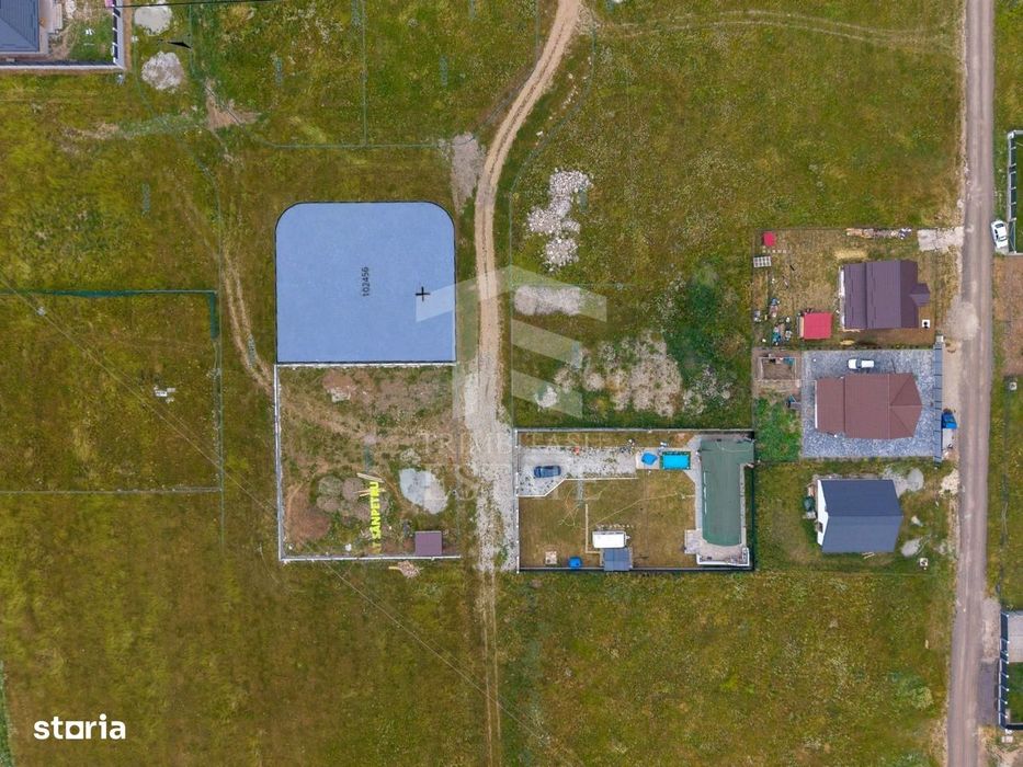 Sanpetru |Teren intravilan 733mp | 3 fronturi stradale