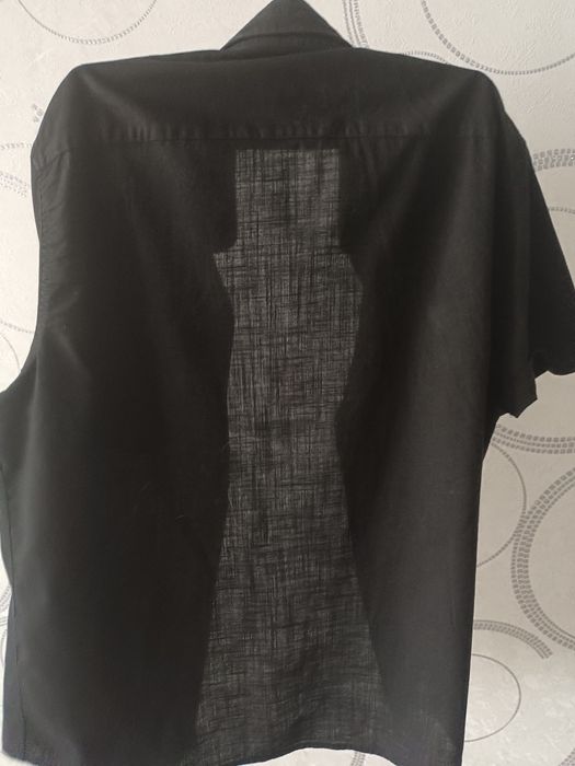 Рубашка черная размер XL