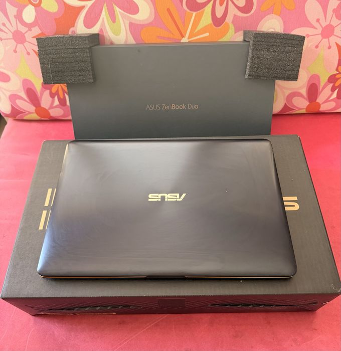 Лаптоп Asus ZenBook Pro 15, UX550GDX - 2 дисплея с тъч скрийн