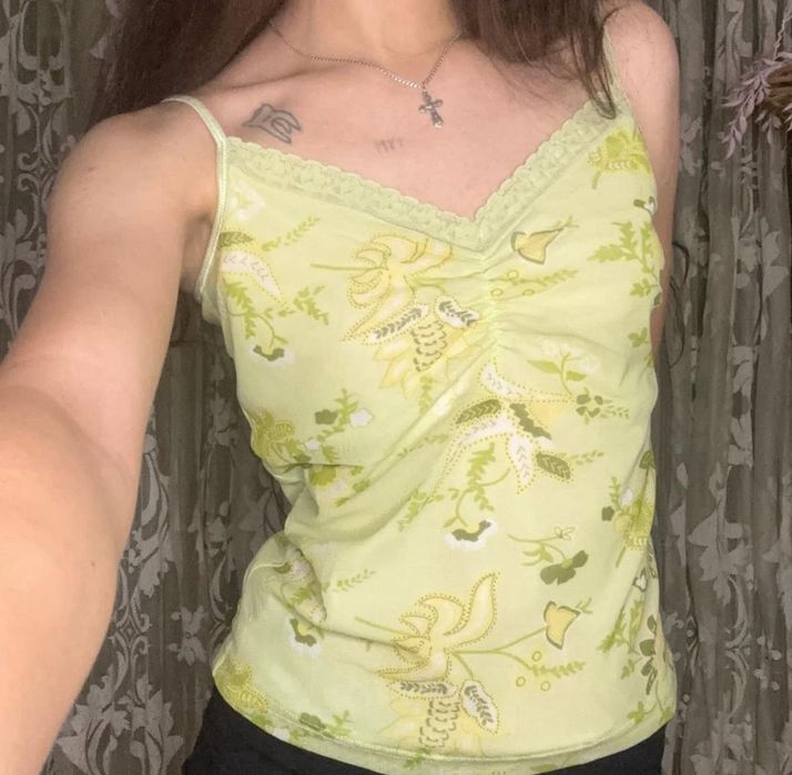 Топ с кружевом