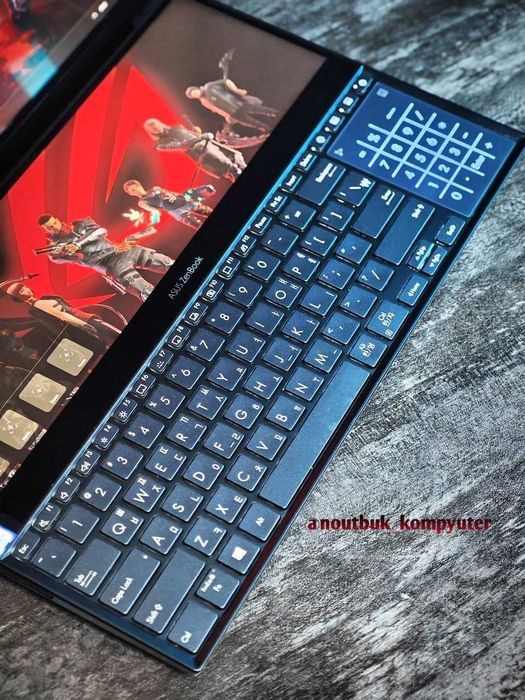 Мощный игровой Asus Zenbook Duo 4k