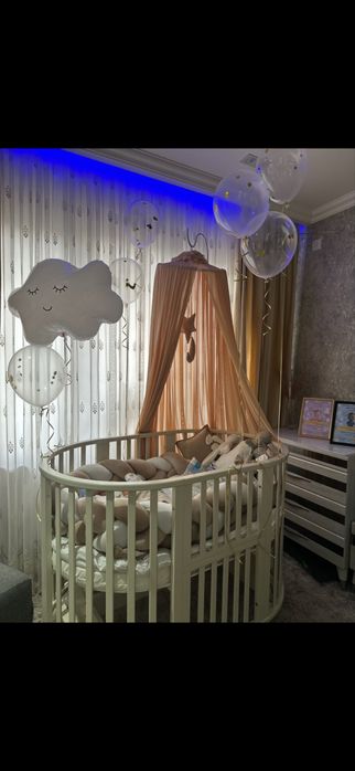 Krovat bolalar uchun hamma komplekti bilan