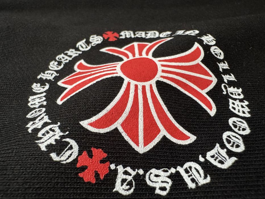 Chrome Hearts "Made In Hollywood" Plus Cross Zip Up Hoodie