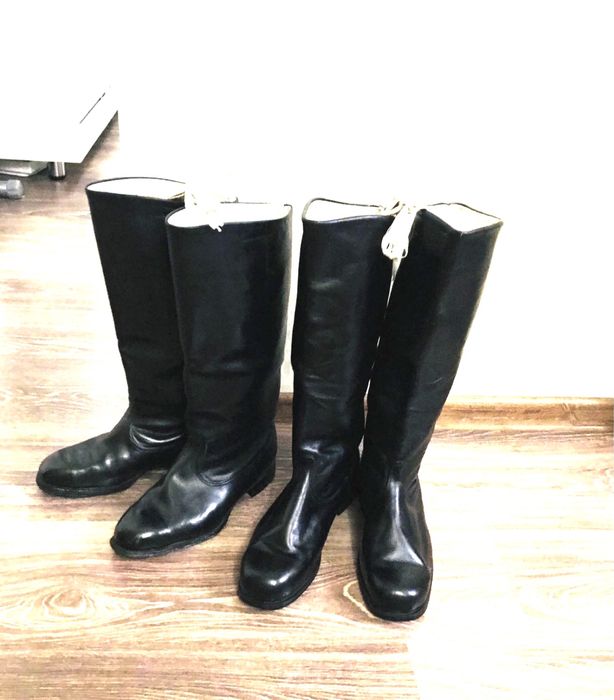 Хромовые сапоги СССР 80х