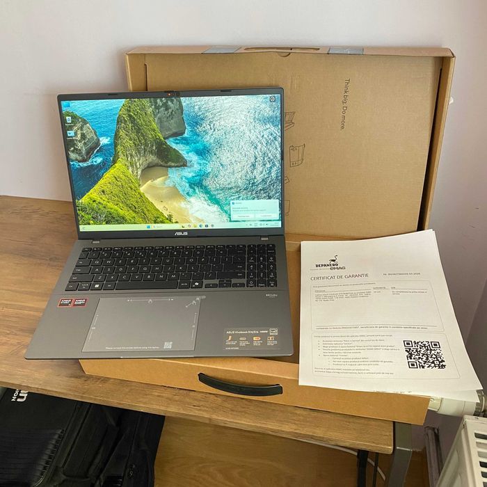 ASUS Vivobook S16 2025,Ryzen 7,16" 144Hz,16GB DDR5,1TB,garantie 2 ani