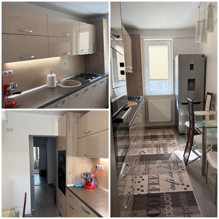 2 camere mobilat si utilat modern zona Crang