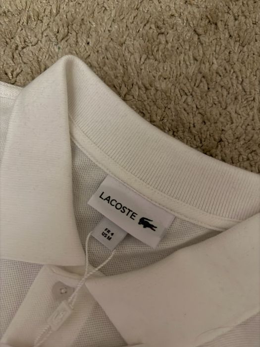 Tricou cu guler Lacoste