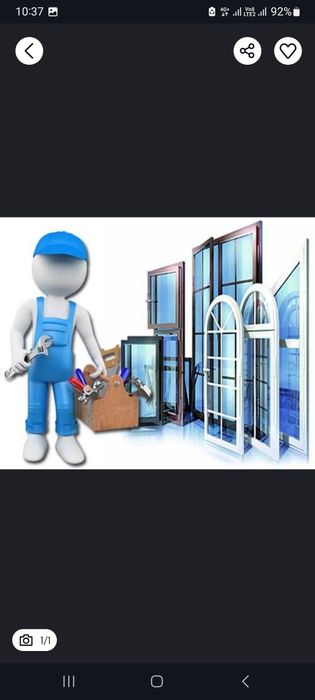 Ремонт регулировка окон дверей стеклопакеты замена и резинок