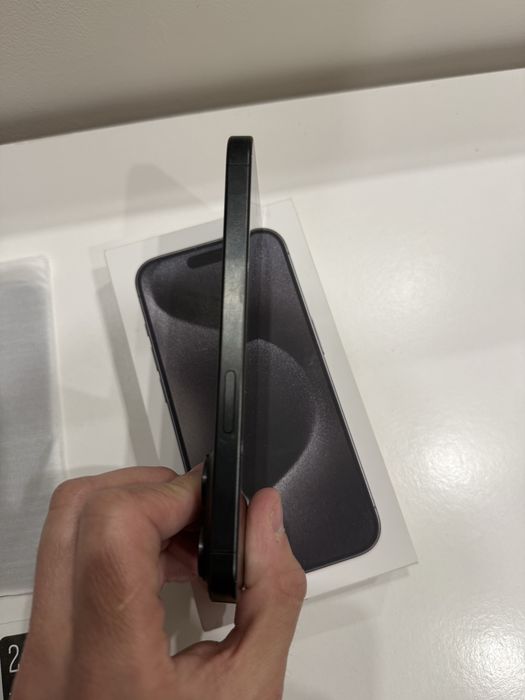 Iphone 15 PRO 128GB Black Titanium в гаранция