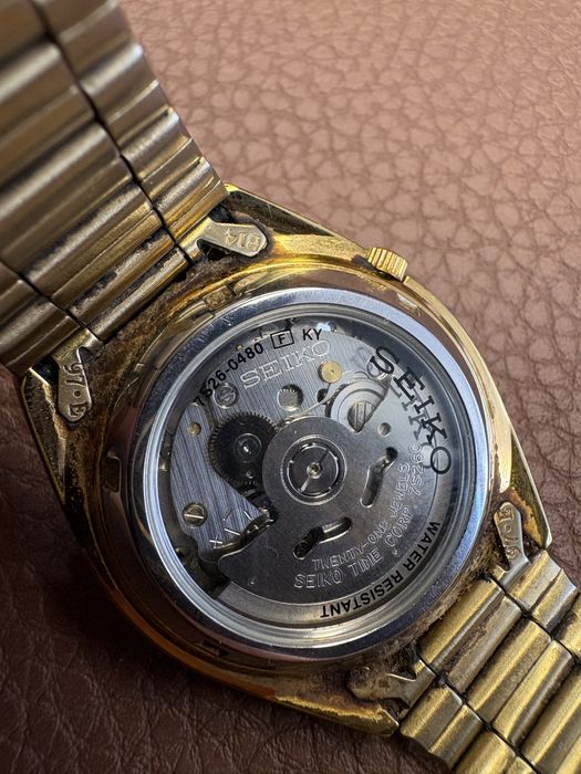 Ceas Seiko Automatic Auriu 38 mm