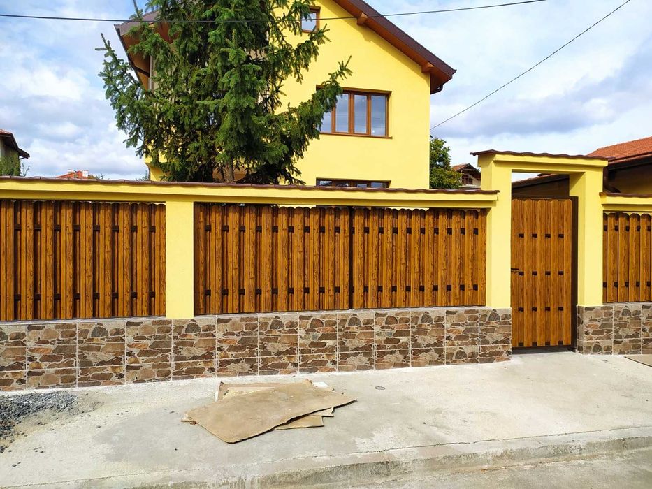 Метална ограда с профили модел Класик - ОградкиБГ