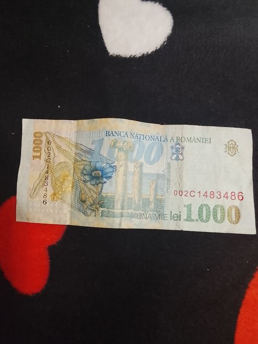 Văndă o bagnotă cătă Mio feriț pe ea