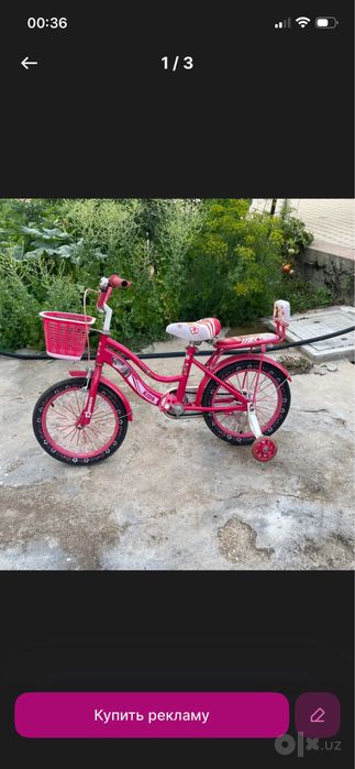 Qiz bolalar uchun velosaped