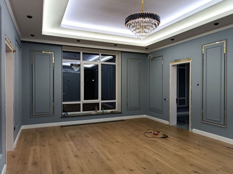 Маляр Уста, Покраска стен и потолков,