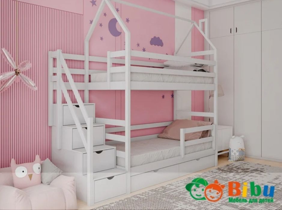 Двухъярусная кровать детская
