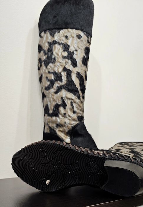 Ботуши от естествена кожа Италиански ръчно изработени