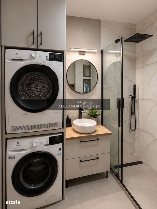 Apartament 3 camere, 2 bai, 75 mp, terasa 82 mp, garaj