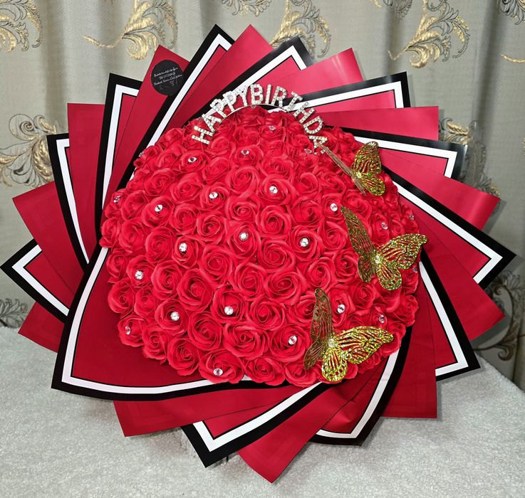 Buchete trandafiri de sapun