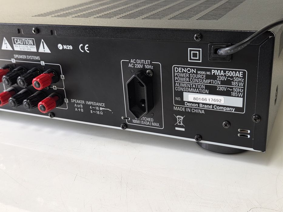 Denon PMA 500AE stereo integrated amplifier