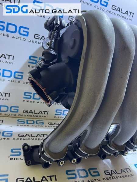 Galerie Admisie cu Vas Depresor si Senzor Presiune Aer VW Passat B5.5 2.0 ALT 2001 - 2005 Cod 06B133210AJ 06B133909 [MA0146]