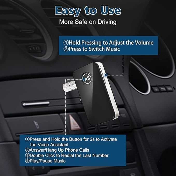 Bluetooth ресивер , аудио адаптер, разговори без ръце ELECTRIC GIANT