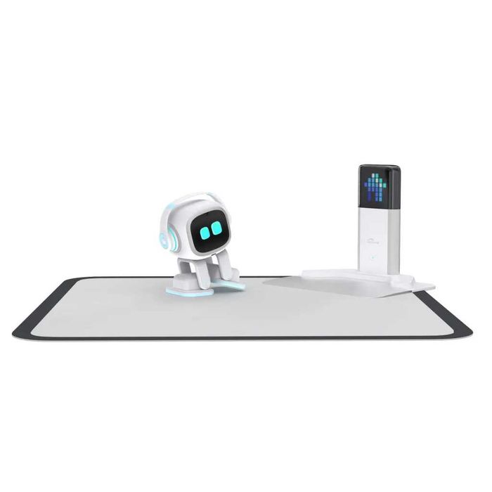 Living Ai EMO Robot Робот с ИИ + док станция Цвет белый