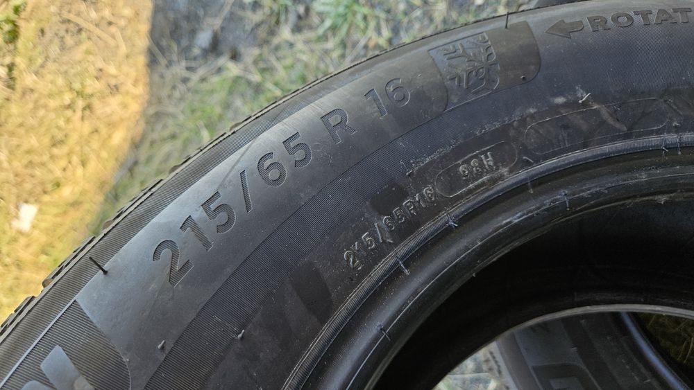 4бр гуми 215 65 16 дот 22 мишелин michelin