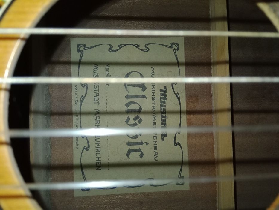 Китара класическа Musima ГДР