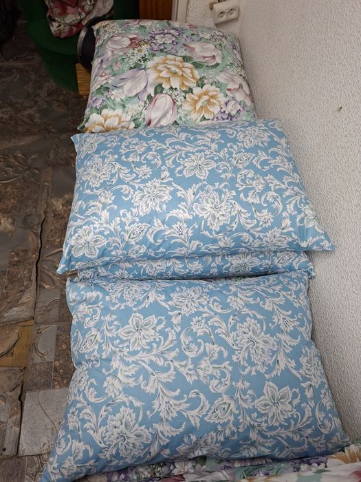 Реставрация подушек, чистка пера.