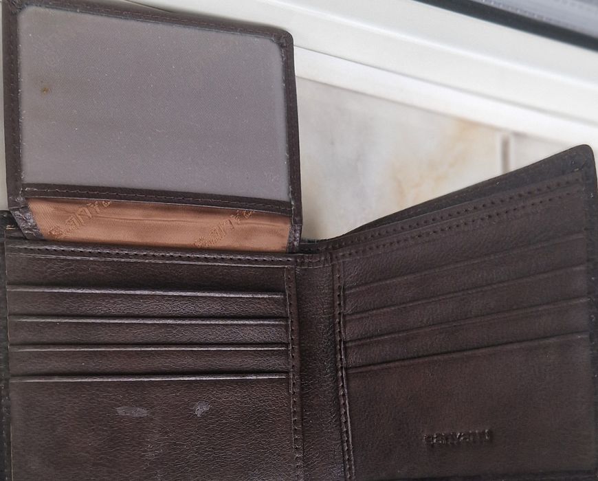 Мъжки портфейл-естествена кожа